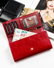 Peterson Kožená dámská peněženka na karty s RFID ochranou
