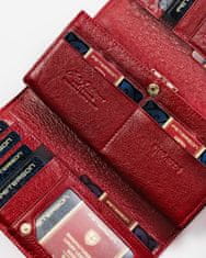 Peterson Dámská patentovaná peněženka se vzorem krokodýlí kůže