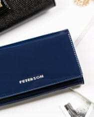 Peterson Kompaktní peněženka z vysoce kvalitní přírodní kůže