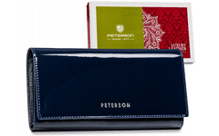 shumee Lakovaná peněženka v klasické barvě - Peterson
