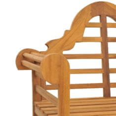 Vidaxl Zahradní židle 2 ks 91 x 62 x 94 cm masivní teakové dřevo