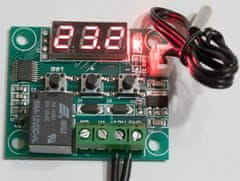 HADEX Digitální termostat W1209, -50 až 110°C