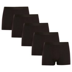 Nedeto 5PACK pánské boxerky černé (5NDTB001) - velikost 5XL