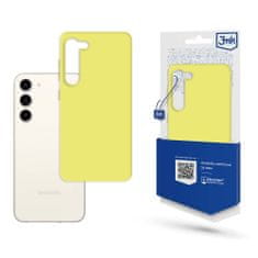 3MK ochranný kryt Matt Case pro Samsung Galaxy S23+ (SM-S916) lime/žlutozelená