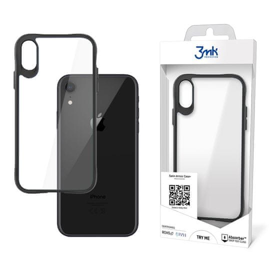 3MK ochranný kryt Satin Armor Case+ pro Apple iPhone Xr