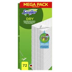 Swiffer  Sweeper Náhrady Dry, 72 ks