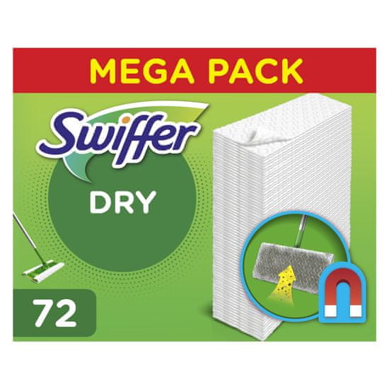 Swiffer  Sweeper Náhrady Dry, 72 ks