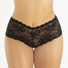 PantyRebel Underneath Eden Panties Set 3ks (Black), komplet krajkové kalhotky S/M