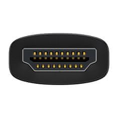 BASEUS Lite adaptér HDMI - VGA / 3.5mm mini jack / micro USB, černý