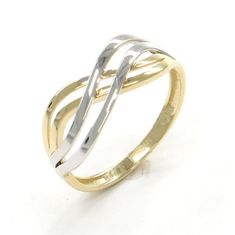 Pattic Zlatý prsten AU 585/1000 2,00 gr CA109201Y-56