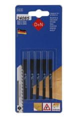 D+N Plátky do přímočaré pily HCS B&D 50/1mm 5ks 12420