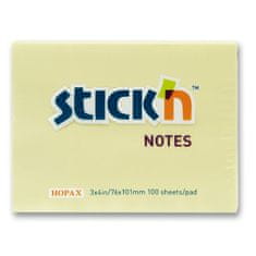 Samolepicí bloček Stick´n Notes 76 × 101 mm, 100 listů