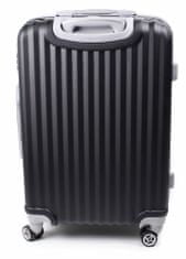 Paso Cestovní kufr skořepinový 24" 22-201CS černý