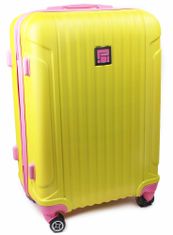 Paso Cestovní kufr skořepinový 24" 22-201ZR žlutý
