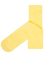 YOCLUB Yoclub Dívčí neprůhledné punčocháče z mikrovlákna 40 Den RA-09/GIR/01/ZOL Yellow 104-110