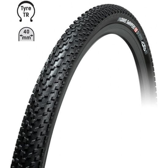 TUFO Plášť Gravel Swampero 700x40c (40-622) Tubeless Ready - skládací, černá