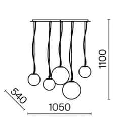 MAYTONI MAYTONI Závěsné svítidlo Basic form MOD321PL-05W1