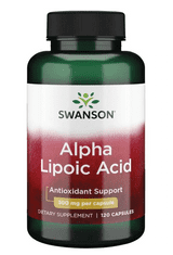Alpha Lipoic Acid (Kyselina Alfa lipoová), 300 mg, 120 kapslí