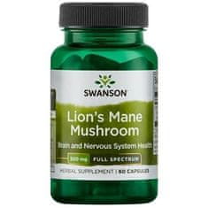 Full Spectrum Lion's Mane Mushroom (Korálovec ježatý), 500 mg, 60 kapslí
