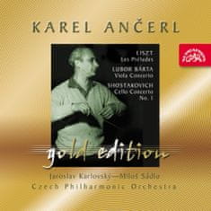 Česká filharmonie, Ančerl Karel: Ančerl Gold Edition 42. (Liszt, Shostakovich, Bárta)