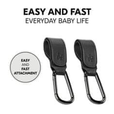 Pushchair Hooks Black