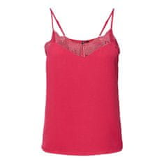 Pieces Dámské tílko PCTIFFANY Regular Fit 17132739 Beetroot Purple (Velikost M)