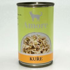 Amore dog kuře 24x140g výhodné balení