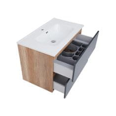 BPS-koupelny Koupelnová skříňka s keramickým umyvadlem Spectrum CA 80