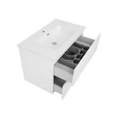 BPS-koupelny Koupelnová skříňka s keramickým umyvadlem Spectrum W 80
