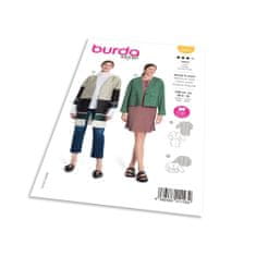 Burda Střih Burda 5931 - Rovný kabát, sako, oversized