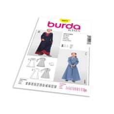 Burda Střih Burda 9473 - Dětské středověké šaty, čepec