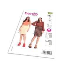 Burda Střih Burda 5936 - Pouzdrová sukně s vysokým pasem