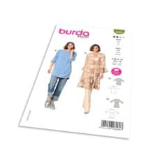 Burda Střih Burda 6060 - Tunika, šaty s volány