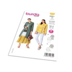 Burda Střih Burda 6041 - Dvouvrstvý kabát, sako