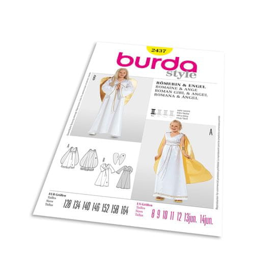 Burda Střih Burda 2437 - Anděl, Římanka