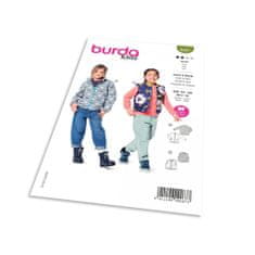 Burda Střih Burda 9267 - Dětský střih vesty a bundy