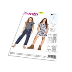 Burda Střih Burda 9345 - Dětský overal