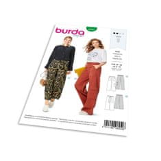 Burda Střih Burda 6250 - Volné kalhoty, kapsáče