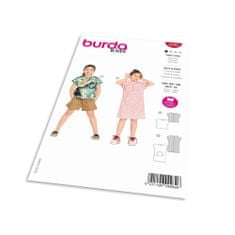 Burda Střih Burda 9282 - Dětské tričko, tričkové šaty