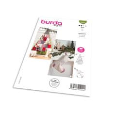 Burda Střih Burda 5952 - Adventní kalendář "stromeček", mikulášská punčocha