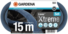 Gardena textilní hadice Liano Xtreme 15 m – sada