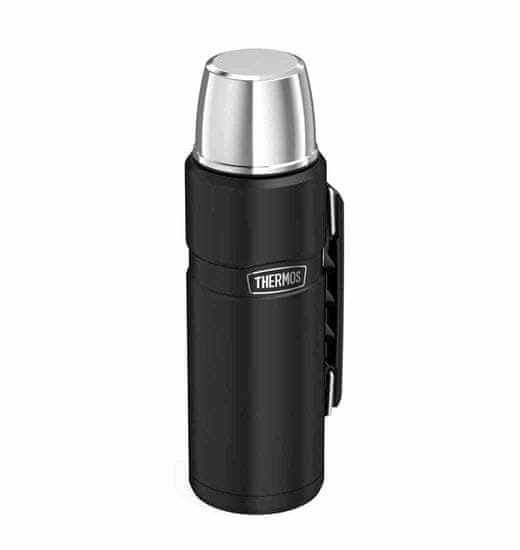 Thermos Termoska s držákem nápojů - černá mat