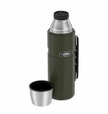 Thermos  Termoska s držákem na pití - armádní zelená