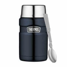 Thermos Termoska na jídlo se lžičkou a hrnkem - tmavě modrá