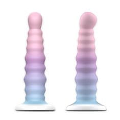 Blush Mythology Arian Nayade M (17 cm), pastelové dildo s vroubky