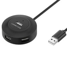 Ugreen USB stanice pro 4xUSB-A 2.0 - 1m - Černá KP26549