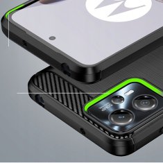 Tech-protect Carbon kryt na Motorola Moto G13 / G23, černý