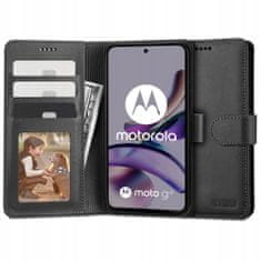 Tech-protect Wallet knížkové pouzdro na Motorola Moto G13 / G23 / G53 5G, černé