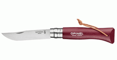 Opinel Nůž Inox Colorama Burgundy S Tangy č.