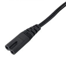 Akyga Napájecí kabel IEC C7 2pin 1.5m EU plug